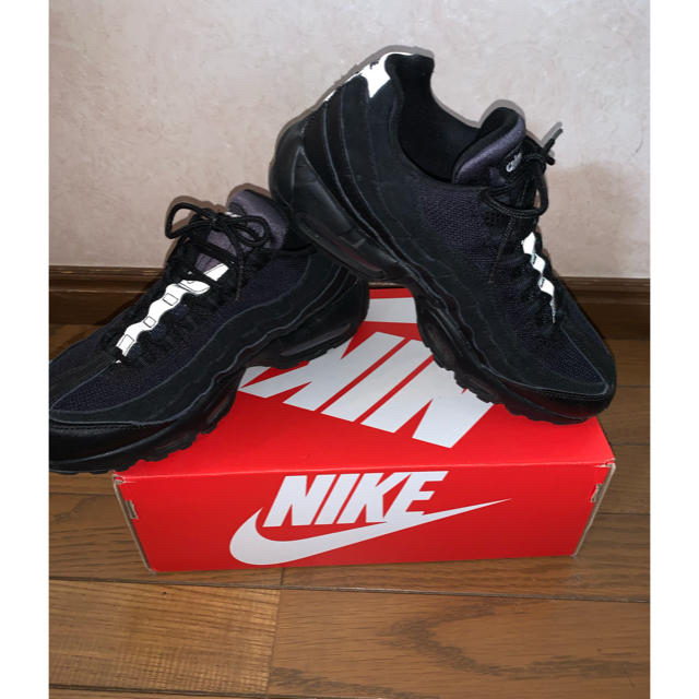 NIKE air max95 ブラック　26.5