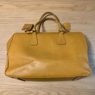 プラダ(PRADA)の【美品】送料無料　プラダ　PRADA バッグ キャメルブラウン(ハンドバッグ)