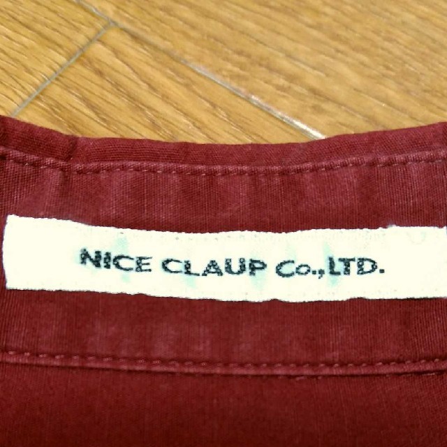 NICE CLAUP(ナイスクラップ)のナイスクラップ　NICE CLAUP　長袖シャツ　ブラウス レディースのトップス(シャツ/ブラウス(長袖/七分))の商品写真