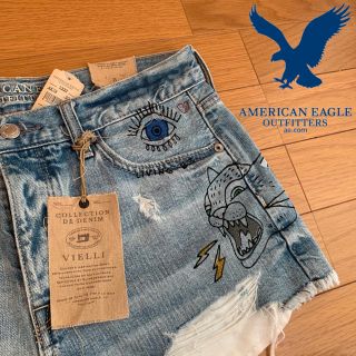 アメリカンイーグル(American Eagle)の【新品】AMERICAN EAGLE アメリカンイーグル/デニムショートパンツ(ショートパンツ)