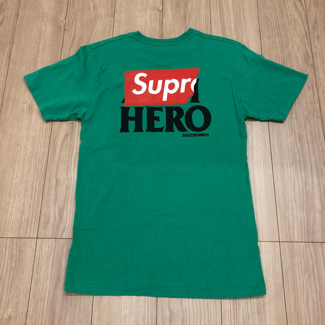 supreme×ANTI HERO ロゴ ポケット Tシャツ