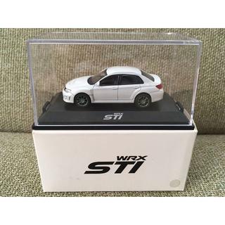 スバル(スバル)のスバル　WRX　STI　ミニカー　ディーラー　非売品　(その他)