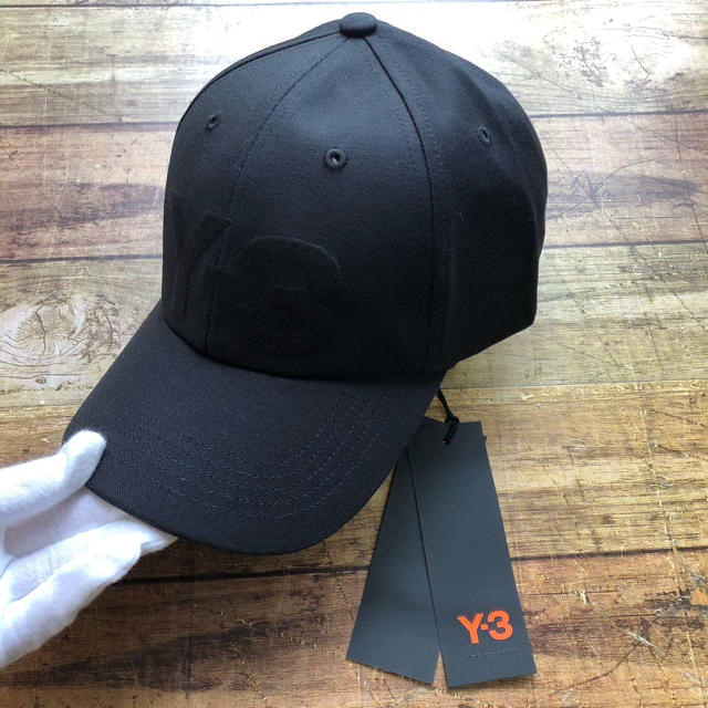 新品  Y-3 ワイスリー FQ6974 ロゴ CAP ブラック ヨージヤマモト