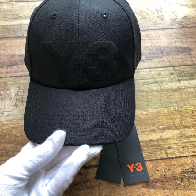 Y-3 ワイスリー ブラックキャップ LOGO CAP FQ6974