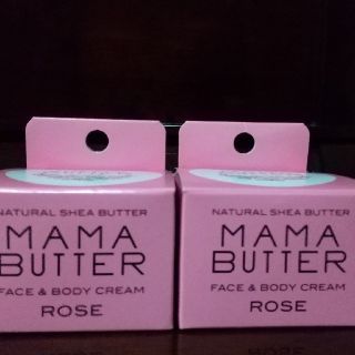 ママバター(MAMA BUTTER)のフェイス&ボディクリーム ローズ(2個セット)(フェイスクリーム)