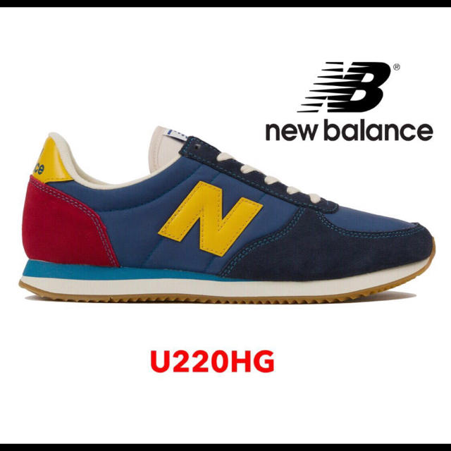 メンズnew balance U220 HG 27cm クラシックカラー