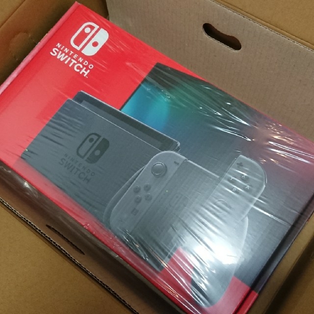 Nintendo Switch  本体 グレー 新品未開封エンタメ/ホビー