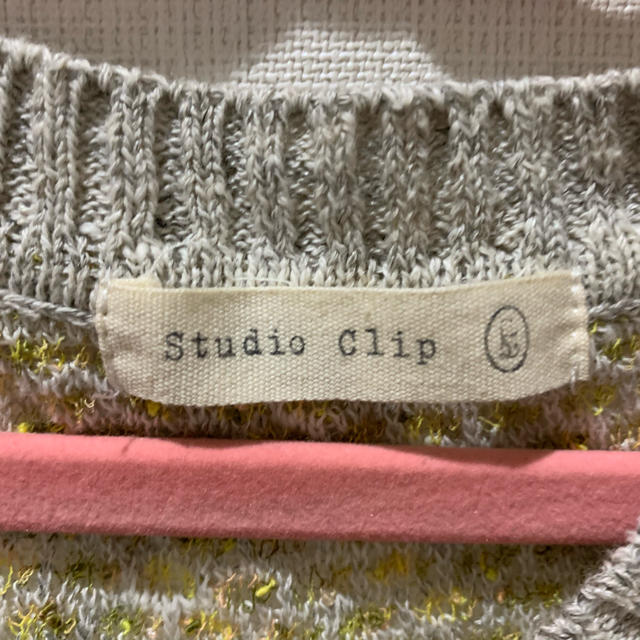 STUDIO CLIP(スタディオクリップ)のstudio clip 麻混半袖カーデガン レディースのトップス(カーディガン)の商品写真