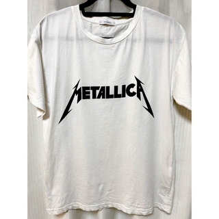 ジーナシス(JEANASIS)のJEANASIS Metallica バンドTシャツ(Tシャツ/カットソー(半袖/袖なし))