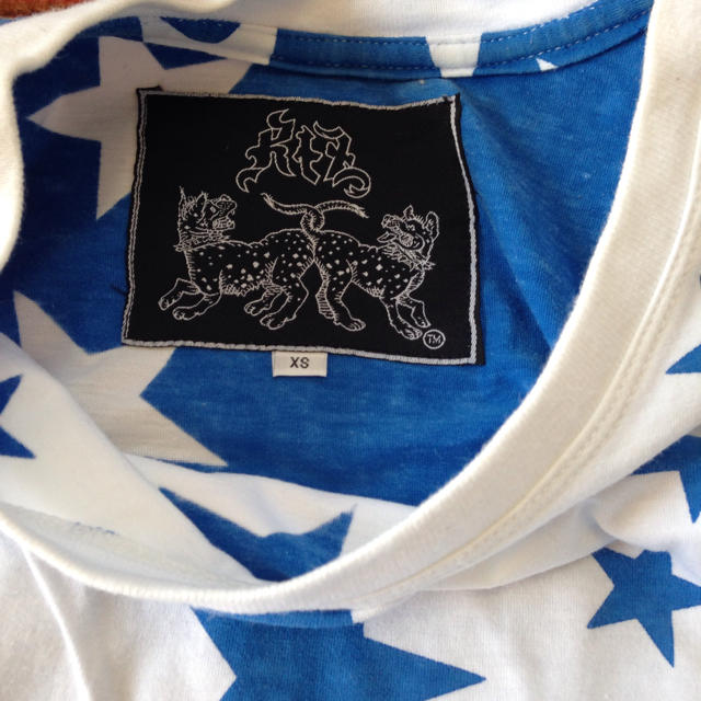 Kokon to zai (KTZ)(ココントーザイ)のＫＴＺ☆星柄Tシャツ メンズのトップス(Tシャツ/カットソー(半袖/袖なし))の商品写真