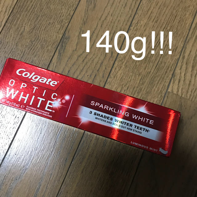 新品 Colgate コルゲート オプティックホワイト ホワイトニング 歯磨き粉