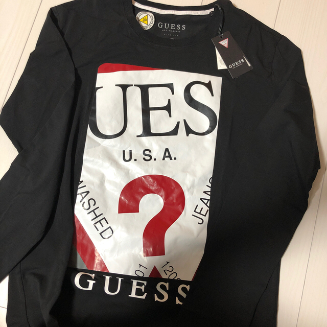 GUESS(ゲス)のロンティー　guess メンズのトップス(Tシャツ/カットソー(七分/長袖))の商品写真