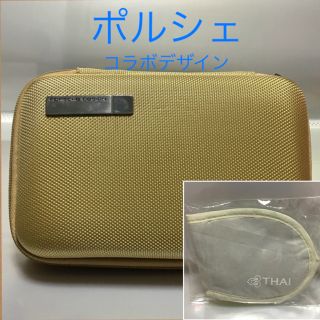 ポルシェデザイン(Porsche Design)の☆未使用☆ ポルシェ デザインポーチ *アイマスク付き(旅行用品)