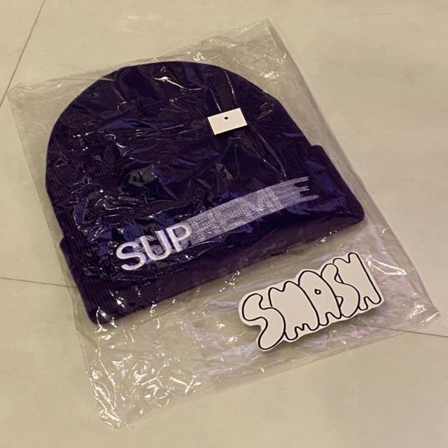 少し豊富な贈り物 Supreme Beanie Logo Motion Supreme - ニット帽+ ...