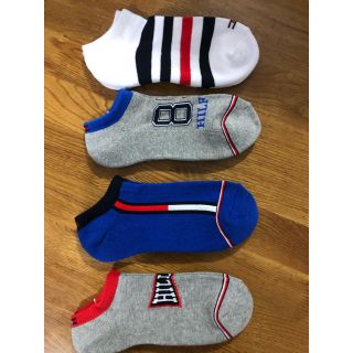 トミーヒルフィガー(TOMMY HILFIGER)の新品ミーヒルフィガーTOMMY HILFIGERレディースソックス4足セット3(ソックス)