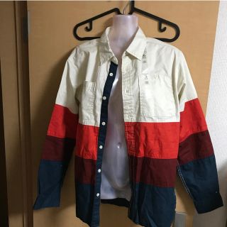 トミーヒルフィガー(TOMMY HILFIGER)の送料込み^_^新品未使用タグ付き！トミーヒルフィガー長袖シャツ165センチ程度(ブラウス)