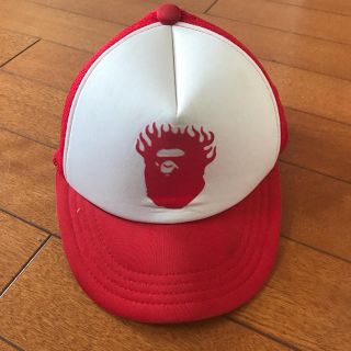 アベイシングエイプ(A BATHING APE)のAPEキャップ(キッズ)(帽子)