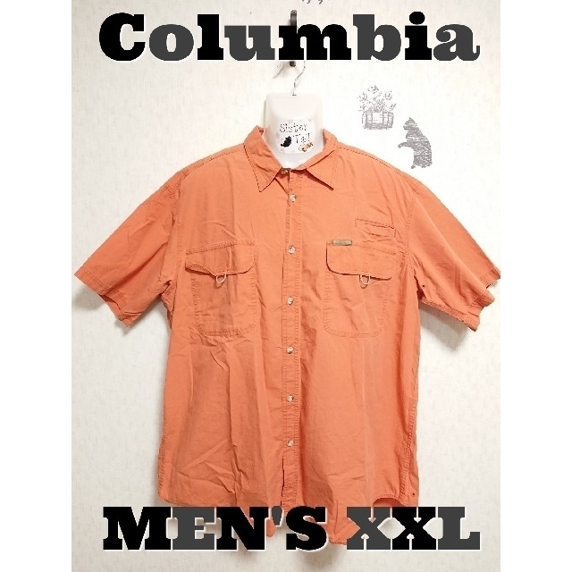 Columbia(コロンビア)のColumbia（コロンビア）オレンジのシャツ メンズのトップス(シャツ)の商品写真