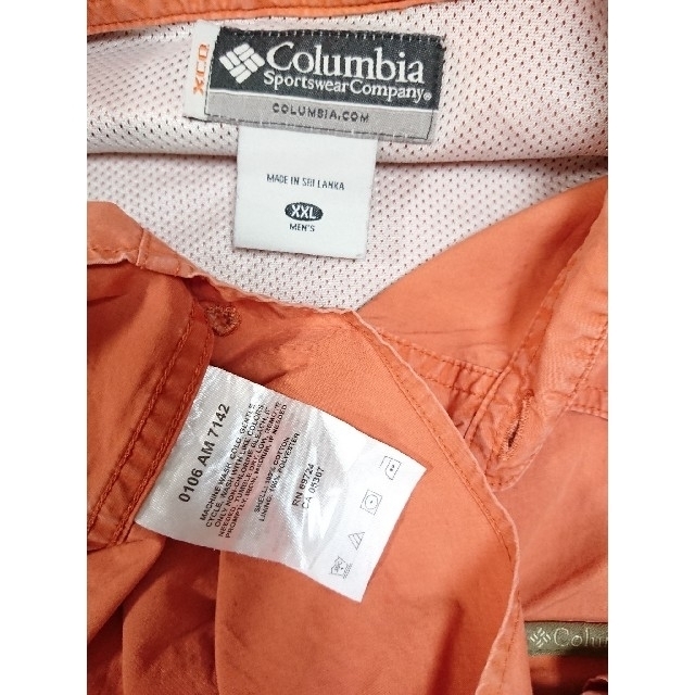 Columbia(コロンビア)のColumbia（コロンビア）オレンジのシャツ メンズのトップス(シャツ)の商品写真
