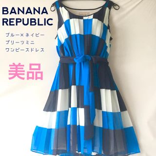 バナナリパブリック(Banana Republic)のBANANA REPUBLIC バナナリパブリック ワンピース バナリパ(ミニワンピース)