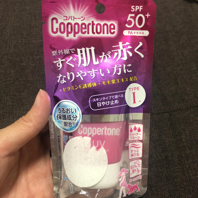 Coppertone(コパトーン)のコパトーン パーフェクトUVカットジェルクリーム I(40g) コスメ/美容のボディケア(日焼け止め/サンオイル)の商品写真