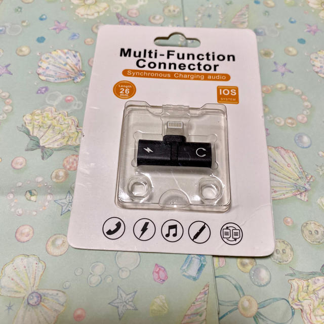 品名: Multi function connector  スマホ/家電/カメラのスマホアクセサリー(その他)の商品写真