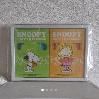 スヌーピー(SNOOPY)のスヌーピー 箱入り スティックシュガー 新品未開封 レアもの(調味料)