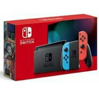 ニンテンドースイッチ(Nintendo Switch)の新品 Nintendo Switch ネオンブルー・ネオンレッド(家庭用ゲーム機本体)