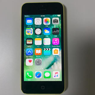 アイフォーン(iPhone)のiPhone5c Yellow 32 GB Softbank(スマートフォン本体)