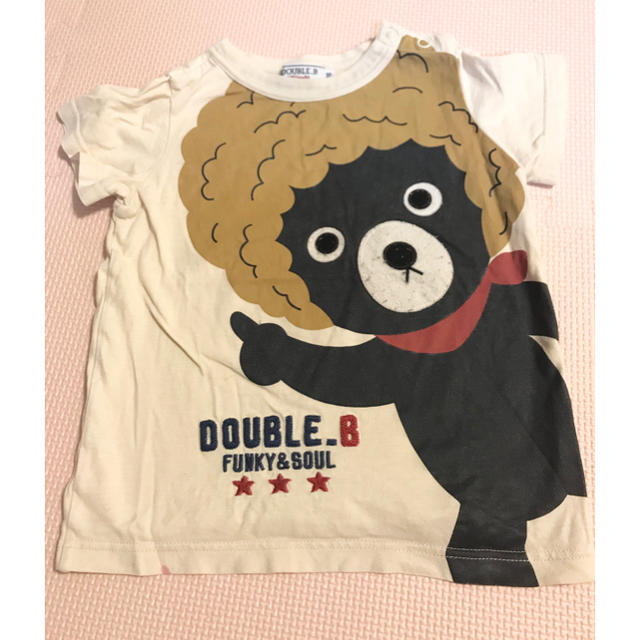 DOUBLE.B(ダブルビー)のダブルビー  Ｔシャツ 90 キッズ/ベビー/マタニティのキッズ服男の子用(90cm~)(Tシャツ/カットソー)の商品写真