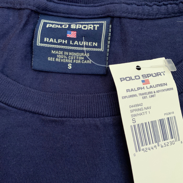 Ralph Lauren(ラルフローレン)の新品 90s Ralph Lauren POLO SPORT ビッグロゴTシャツ メンズのトップス(Tシャツ/カットソー(半袖/袖なし))の商品写真