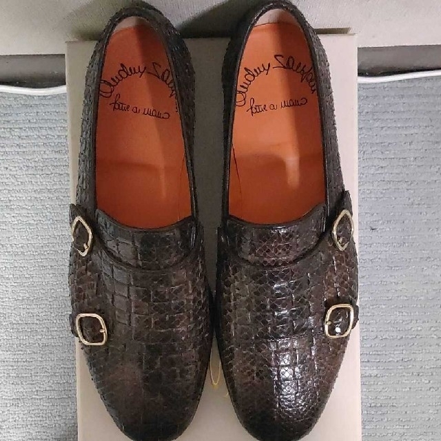 Santoni(サントーニ)の【新品未使用】santoni サントーニ ローファー ワニ皮 クロコダイル メンズの靴/シューズ(ドレス/ビジネス)の商品写真