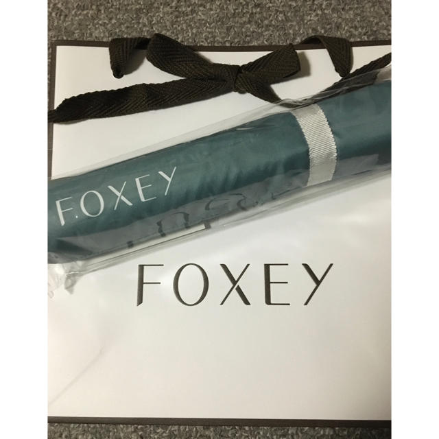 FOXEY(フォクシー)のフォクシー　ノベルティ   傘　ミント レディースのファッション小物(傘)の商品写真