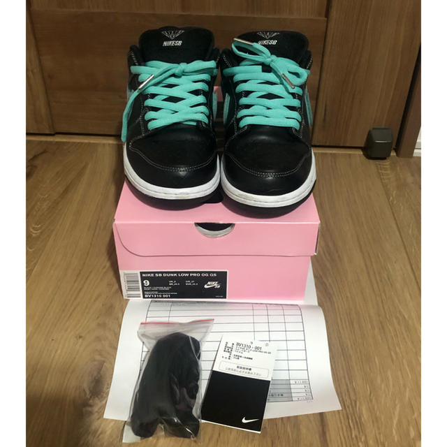 NIKE SB DUNK LOW PRO OG QS DIAMOND 27cm