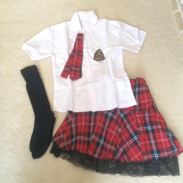 売切値下げ！女子高生制服セット コスプレ レディースのレディース その他(セット/コーデ)の商品写真