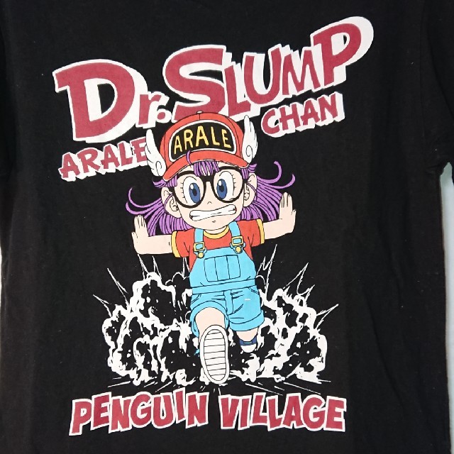 集英社(シュウエイシャ)の【Dr.スランプアラレちゃん】激レア！ ヴィンテージ プリント Tシャツ メンズのトップス(Tシャツ/カットソー(半袖/袖なし))の商品写真