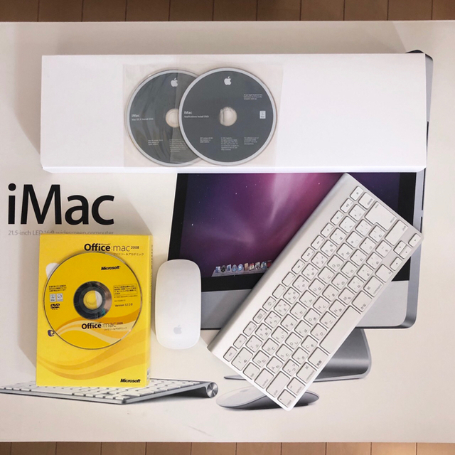 Mac (Apple)(マック)のAPPLE iMac IMAC MB950J/A 【2日間限定値下げ】 スマホ/家電/カメラのPC/タブレット(デスクトップ型PC)の商品写真