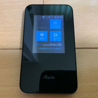 エヌイーシー(NEC)のNEC Aterm MR03LN LTE対応モバイルWiFiルーター(PC周辺機器)