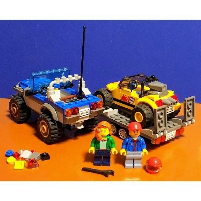 Lego(レゴ)のレゴ★シティ デューンバギートレーラー 60082 美品 人気 激レア キッズ/ベビー/マタニティのおもちゃ(知育玩具)の商品写真