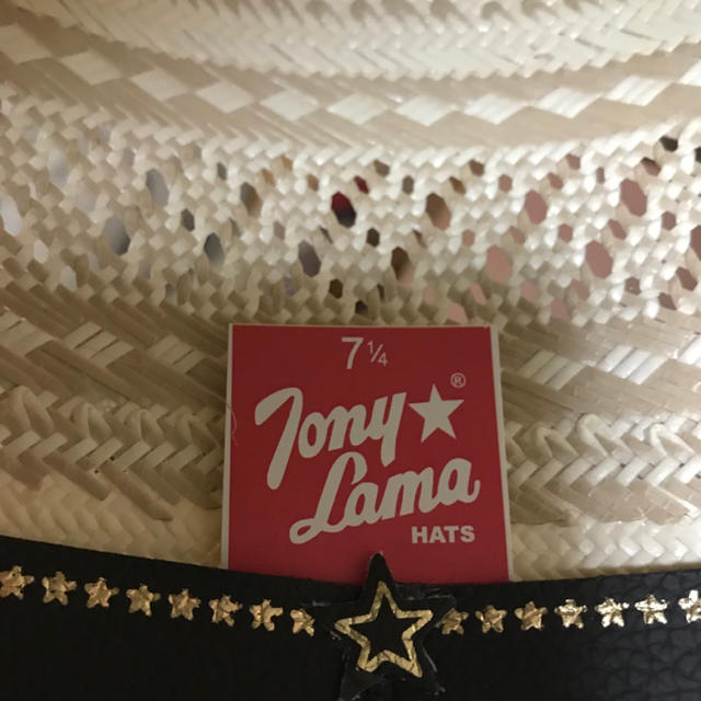 Tony Lama(トニーラマ)の【新品】トニーラマ カウボーイハット ウエスタンハット ストローハット メンズの帽子(ハット)の商品写真