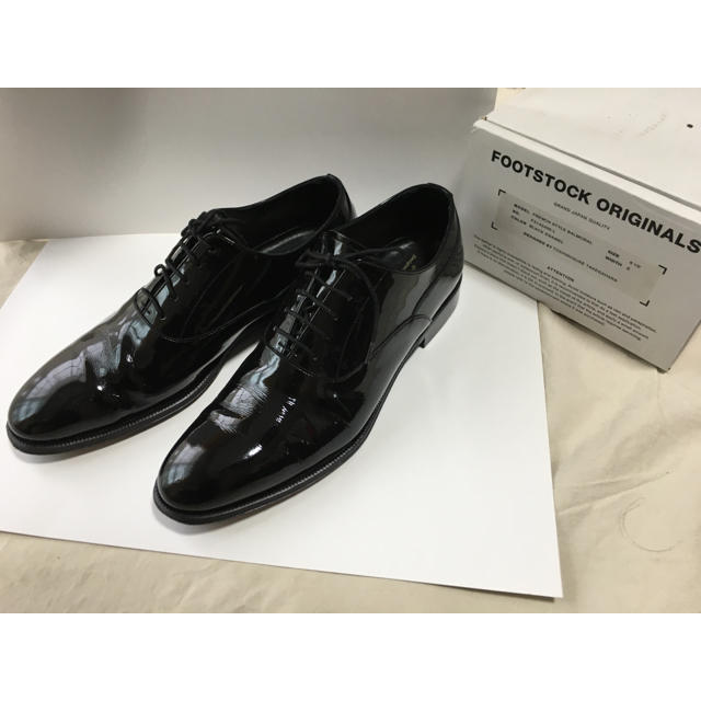 foot the coacher(フットザコーチャー)の美品　フットザコーチャー　エナメルシューズ　黒 メンズの靴/シューズ(ドレス/ビジネス)の商品写真