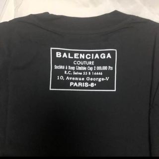 バレンシアガ(Balenciaga)の新品　バレンシアガ　Tシャツ(Tシャツ/カットソー(半袖/袖なし))