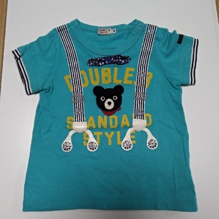 ダブルビー(DOUBLE.B)のダブルB  　サスペンダー　Tシャツ 　90サイズ(Tシャツ/カットソー)
