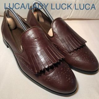 ルカ(LUCA)のLUCA/LADY LUCK LUCA ローファー メダリオンシューズ(ローファー/革靴)