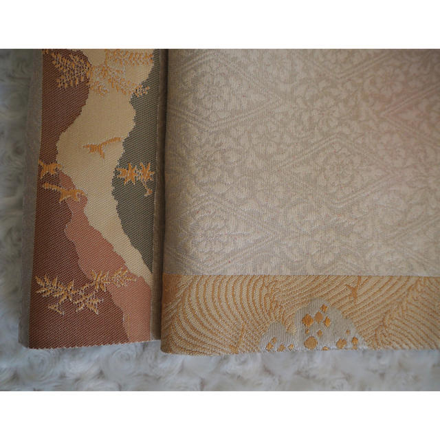 正絹 袋帯 六通 レディースの水着/浴衣(帯)の商品写真