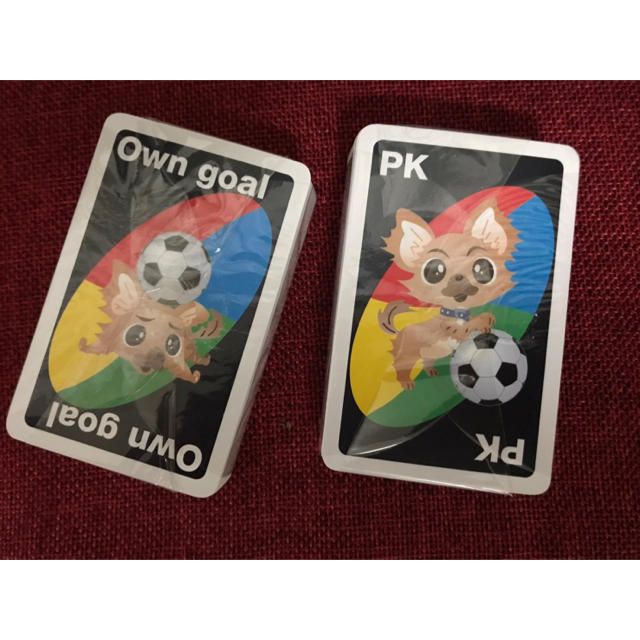 【ゆうあんさん専用】UNO!サッカー日本代表大黒選手バージョン  エンタメ/ホビーのテーブルゲーム/ホビー(トランプ/UNO)の商品写真