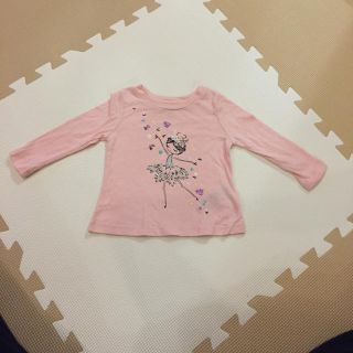 ベビーギャップ(babyGAP)の専用　美品 baby GAP 長袖Tシャツ ピンク(Ｔシャツ)