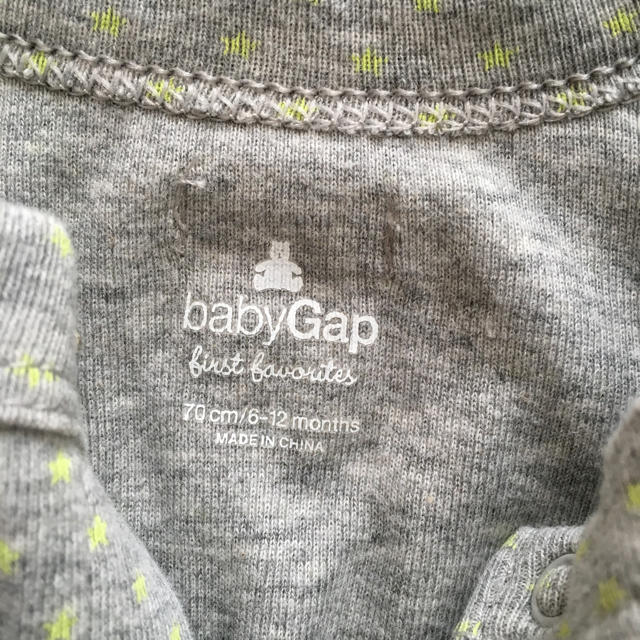 babyGAP(ベビーギャップ)の新品！babyGap 星柄カバーオール キッズ/ベビー/マタニティのベビー服(~85cm)(カバーオール)の商品写真