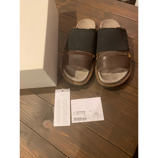 15SS Maison Margiela サンダル 41 定価50,760円