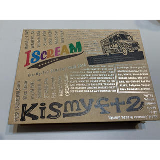 キスマイフットツー(Kis-My-Ft2)のCONCERT　TOUR　2016　I　SCREAM Blu-ray(ミュージック)